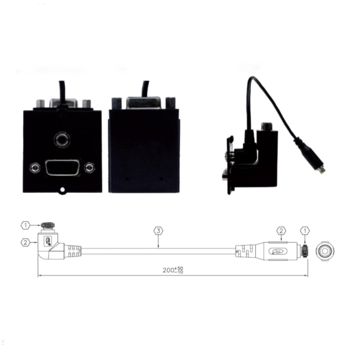 Bachmann Custom Modul 1x VGA und Miniklinke (917.058), Detailansicht