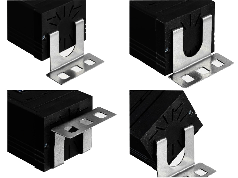 Bachmann CONNECT LINE Schutzkontaktsteckdose 6-fach (420.0018) inkl. Haltewinkel